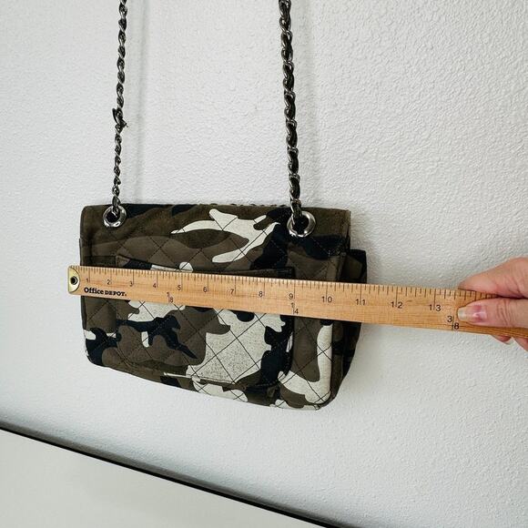 READYMADE Japan Green Multi Army Patch Shoulder Bag Braided Strap - Picture 15 of 16